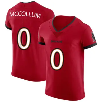 Men's Nike Tampa Bay Buccaneers Zyon McCollum Red Vapor Jersey - Elite