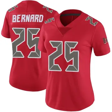 Women's Nike Tampa Bay Buccaneers Giovani Bernard Red Color Rush Jersey - Limited