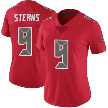 Women's Nike Tampa Bay Buccaneers Jerreth Sterns Red Color Rush Jersey - Limited