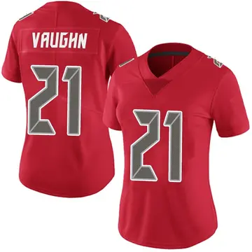 Women's Nike Tampa Bay Buccaneers Ke'Shawn Vaughn Red Team Color Vapor Untouchable Jersey - Limited