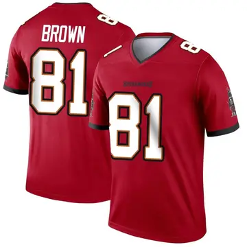 Youth Nike Tampa Bay Buccaneers Antonio Brown Red Jersey - Legend