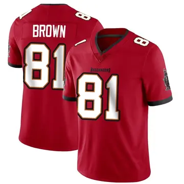 Youth Nike Tampa Bay Buccaneers Antonio Brown Red Team Color Vapor Untouchable Jersey - Limited