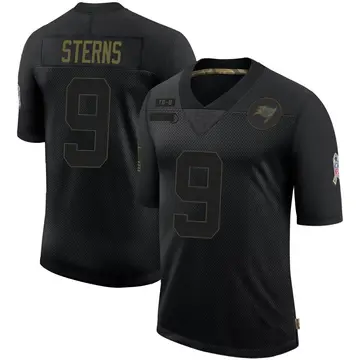 Youth Nike Tampa Bay Buccaneers Jerreth Sterns Black 2020 Salute To Service Jersey - Limited