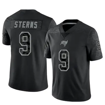 Youth Nike Tampa Bay Buccaneers Jerreth Sterns Black Reflective Jersey - Limited