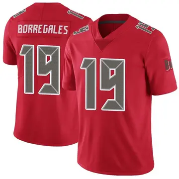 Youth Nike Tampa Bay Buccaneers Jose Borregales Red Color Rush Jersey - Limited