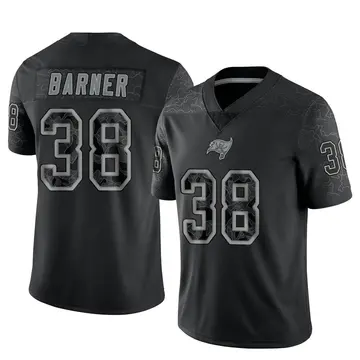 Youth Nike Tampa Bay Buccaneers Kenjon Barner Black Reflective Jersey - Limited