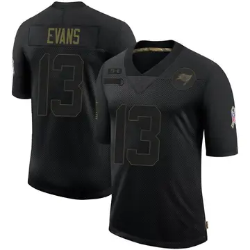 Youth Nike Tampa Bay Buccaneers Mike Evans Black 2020 Salute To Service Jersey - Limited