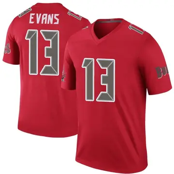 Youth Nike Tampa Bay Buccaneers Mike Evans Red Color Rush Jersey - Legend