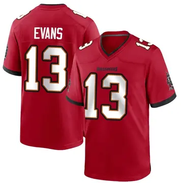 Youth Nike Tampa Bay Buccaneers Mike Evans Red Team Color Jersey - Game