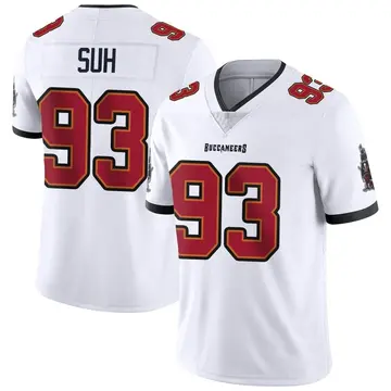 Youth Nike Tampa Bay Buccaneers Ndamukong Suh White Vapor Untouchable Jersey - Limited