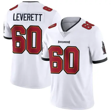 Youth Nike Tampa Bay Buccaneers Nick Leverett White Vapor Untouchable Jersey - Limited