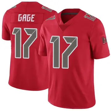 Youth Nike Tampa Bay Buccaneers Russell Gage Red Color Rush Jersey - Limited