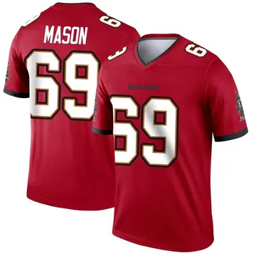 Youth Nike Tampa Bay Buccaneers Shaq Mason Red Jersey - Legend
