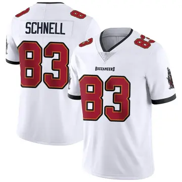 Youth Nike Tampa Bay Buccaneers Spencer Schnell White Vapor Untouchable Jersey - Limited